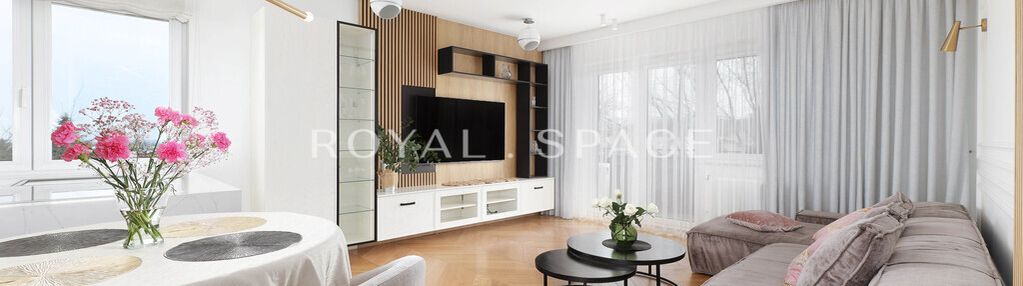 Nowoczesny apartament z tarasem i 3 sypialniami