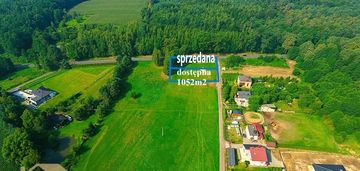 Działka w lyskach - super lokalizacja - las