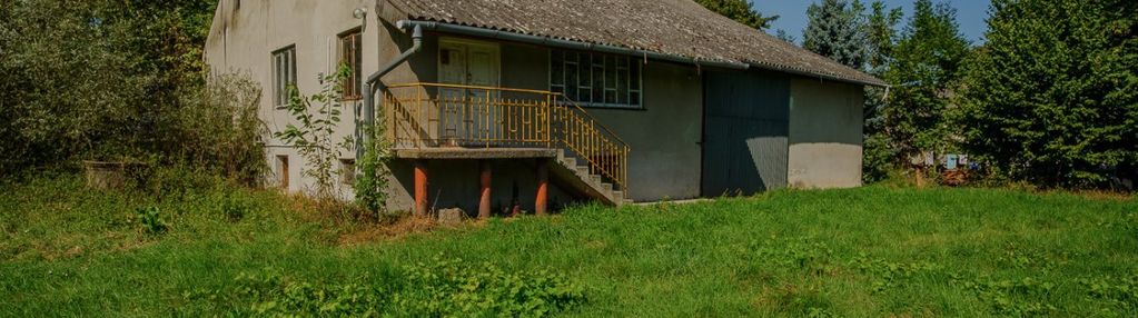 Dom z piękną 70 arową działką  w szczurowej