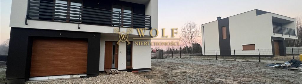 Nowoczesny dom wolnostojący w stanie deweloperskim