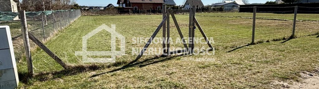Działka budowlana 968m2, sławoszyno