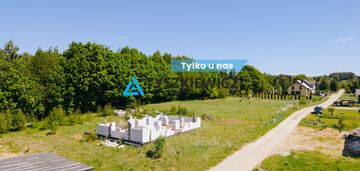 Działka 1560 m² z rozpoczętą budową
