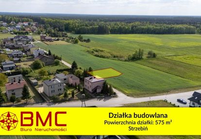 Działka budowlana strzebiń ul. kościuszki 575m2