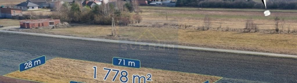 Działka z dużym potencjałem w świetnej okolicy