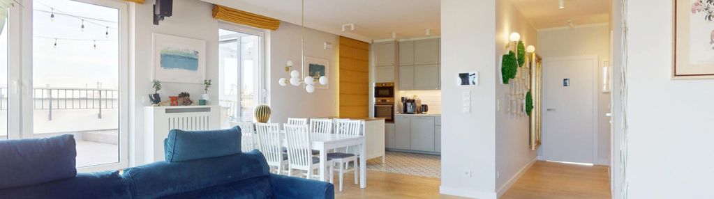 Wyjątkowy apartament(115m2) taras, widok, gocław