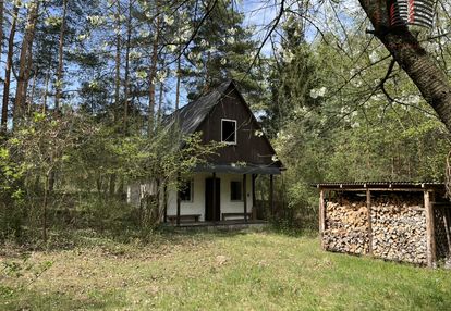 Piękna działka z domkiem obok wisły nasiłów