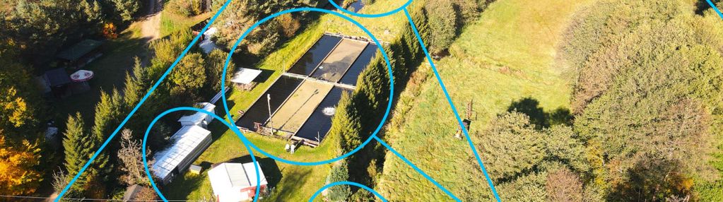 Gotowy interes, stawy z piękną działką przy lesie.