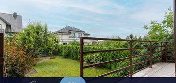 Dom szeregówka narożna z ogrodem i garażem