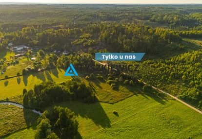 Działka z wz na dom całoroczny nad słupią, 85 arów