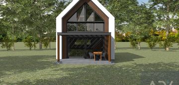 Działka ze wstępnym projektem budowy kilku domków!