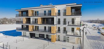 Nowe mieszkanie z dużym balkonem ze schowkiem
