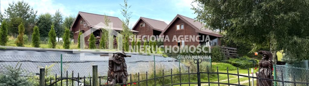 Domki rekreacyjne i dom na działce 5451 m kw.