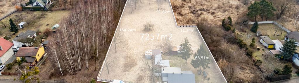 Działka inwestycyjna pod zabudowę jednorodzinną