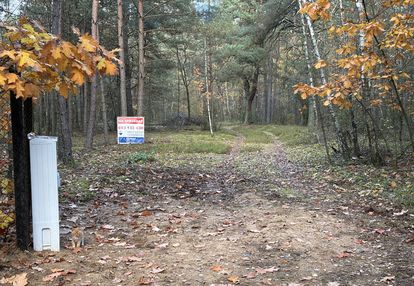 Działka leśna z możliwością zabudowy w mpzp