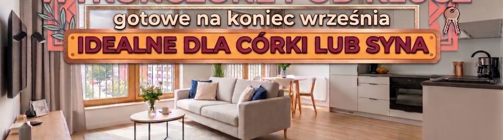Nowe wykończone 2-pokoje w ścisłym centrum, klima!