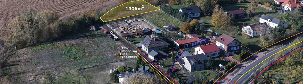 Działka z wz 1360 m² – plecewice, gm. brochów