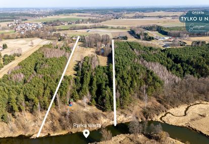 Na sprzedaż malownicza działka nad wartą