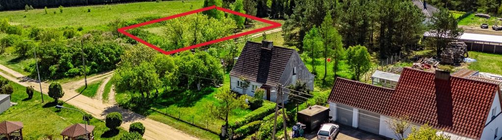 Działka z możliwością zabudowy blisko las i rzeka