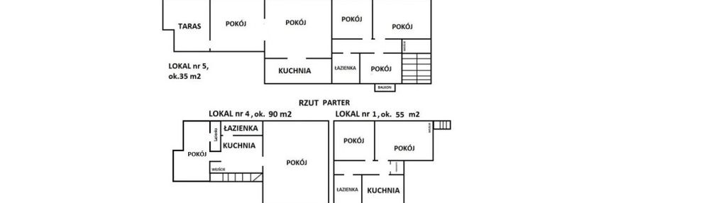 Dom z kilkoma lokalami - zamieszkaj i zarabiaj!