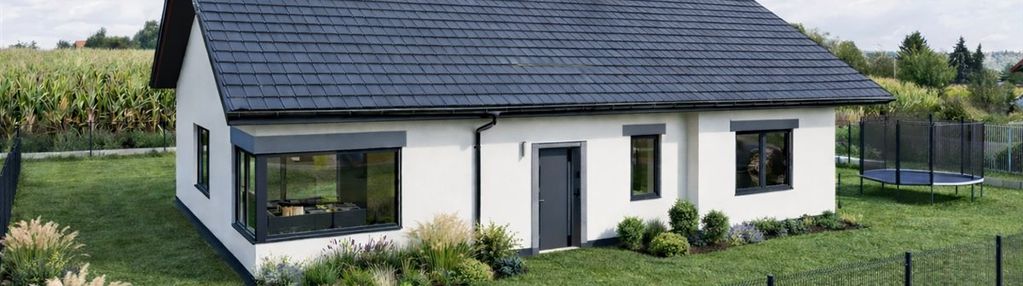 Wolnostojący dom parterowy | widoma