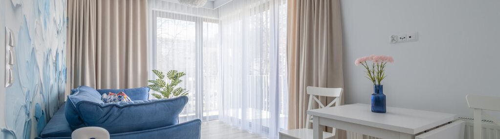 Stylowe mieszkanie blisko gumed, balkon i garaż