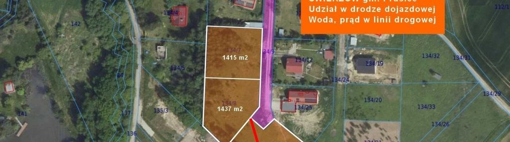 Działka budowlana w kameralnej zabudowie