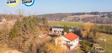 Dom + bud. gosp. - idealne pod siedzibę firmy!