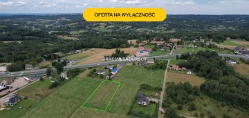 Działka budowlano-usługowa w głogoczowie