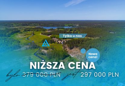 Rolbik, działka nad rzeka zbrzycą - kaszuby