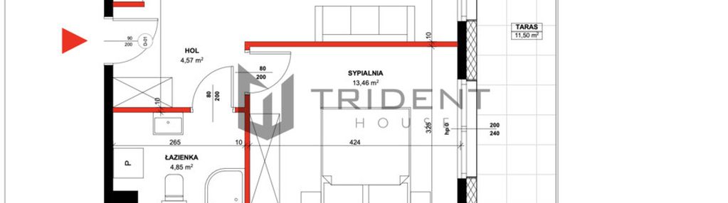 2 pokoje z tarasem w nowej inwestycji!