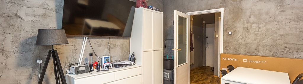 34 m² z balkonem blisko pł do remontu i aranżacji