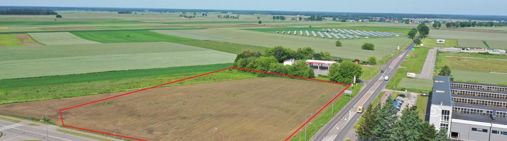 Działka usługowo - mieszkalna z potencjałem