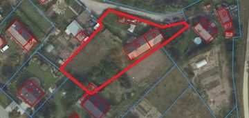 Kotowice, 1600 m2 z domem, woda, prąd, poma ciepła