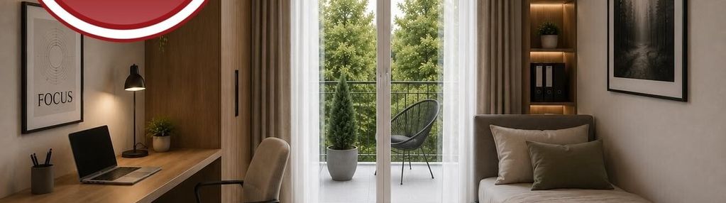 Nowoczesne mieszkanie 45,78 m²