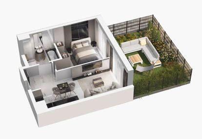 Garaż za 1 000zł | centrum w 20min | ogródek | 0%