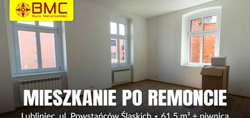 Mieszkanie o pow. 61,50m2 po  generalnym remoncie
