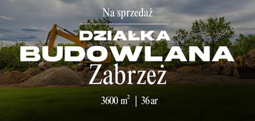 Działka budowlana 36 ar przy lesie