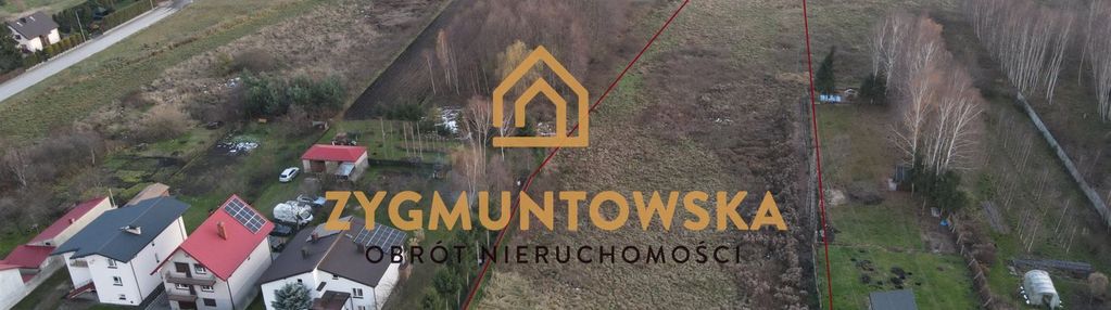 Działka 1,025 ha – szer. 44 m– idealna lokalizacja