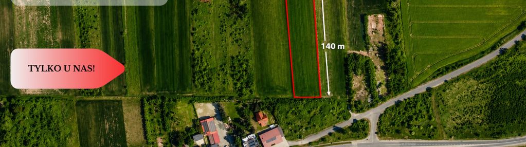 Duża działka 3691 m2 legnica
