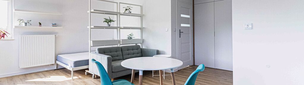 Nowoczesne studio *saska* podgórze – balkon !