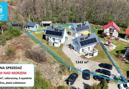 Dom całoroczny 80 m² | nad morzem | 3 sypialnie