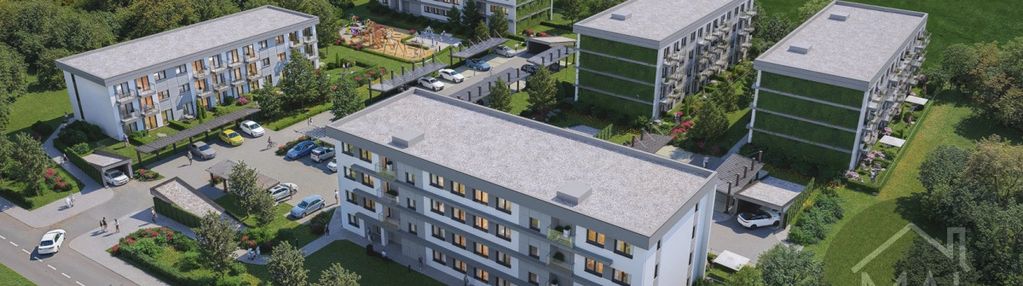 2 pokoje z aneksem + ogródek. stan deweloperski