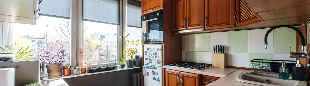 Słoneczne 2 pokojowe mieszkanie z balkonem