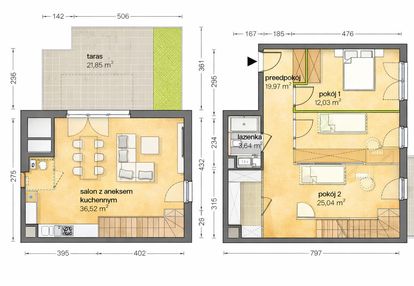 ⭐️ 4 pokoje brynów meteorologów taras 22m ⭐️