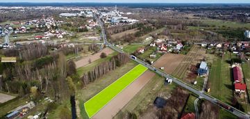 Działka 3697 m2 z pozw. na bud. handlowy