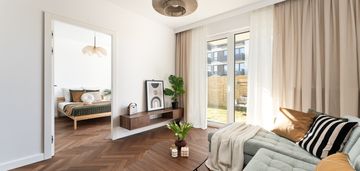 Piękne 2-pokojowe mieszkanie z ogródkiem