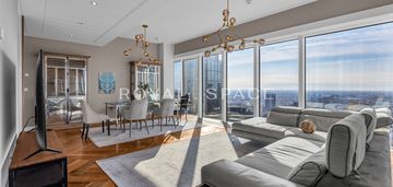 Prestiżowy apartament na wysokim piętrze | złota