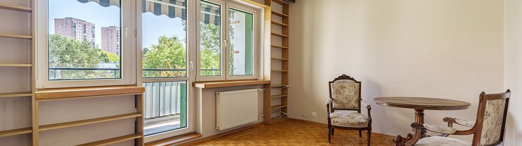 Tuż przy i linii metra stacja imielin | loggia 6m2 | widok na zielone patio