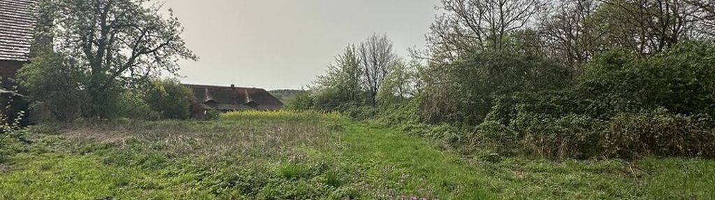 Działka budowlana przy lesie