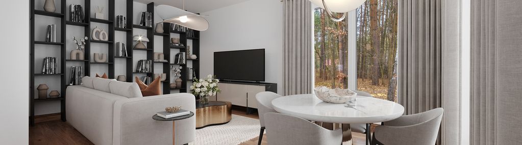 Azyl pod warszawą | gotowe do urządzenia | w lesie